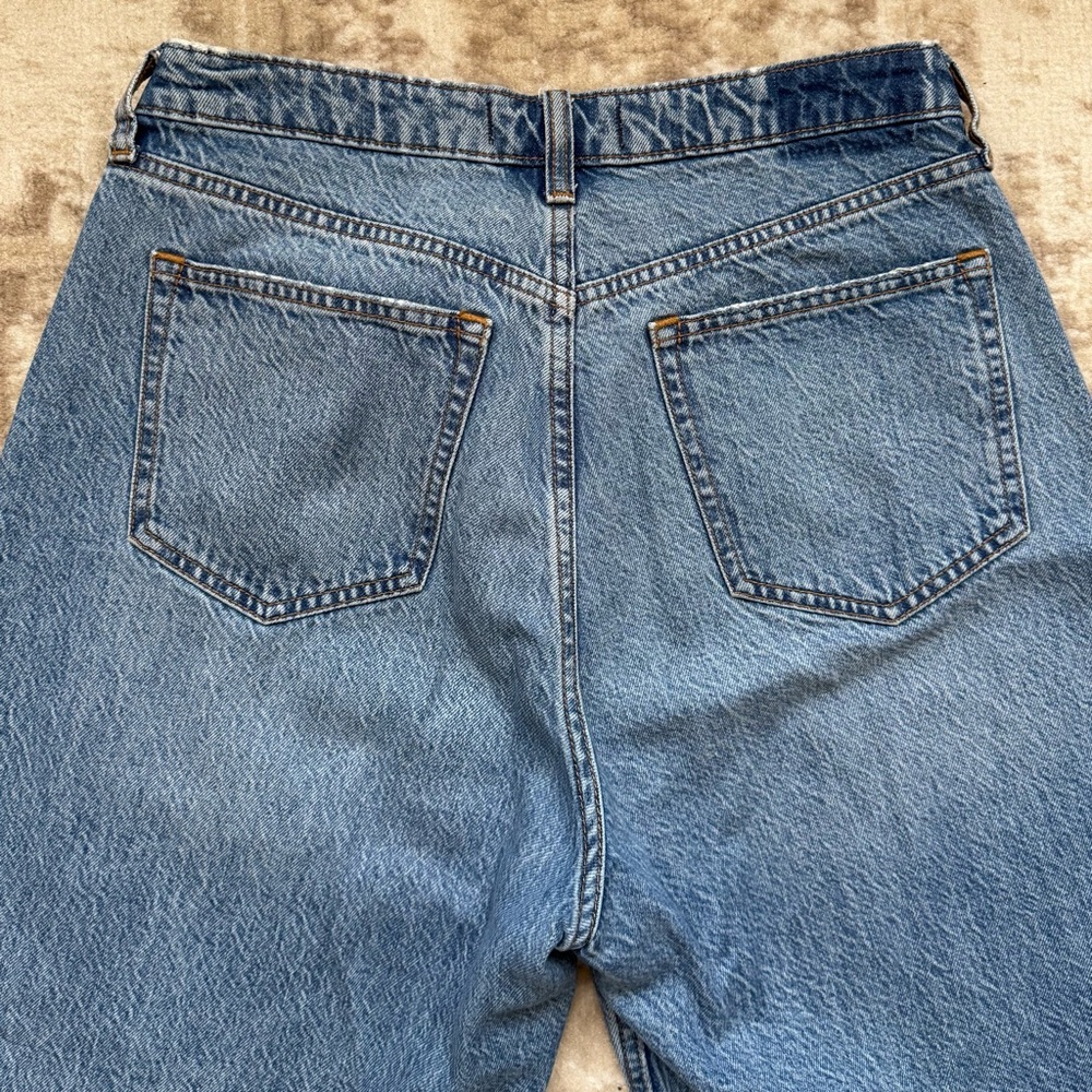 Abercrombie & Fitch Curve Love High Rise Loose Jeans Size 29 - Picture 9 of 10